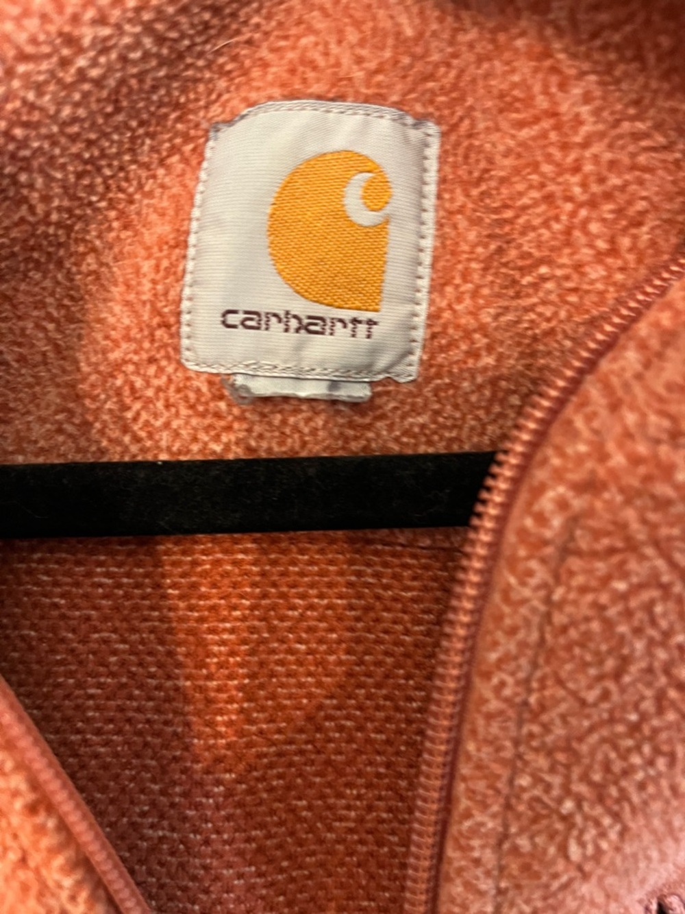 Carhartt Rust-Tone Full-Zip Hooded Sweatshirt - Picture 2 of 6